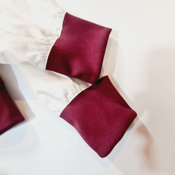 Nike NSW Varsity Jacket in Dark Beetroot & Sail - Picture 5 of 16